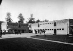 De binnenplaats met de paardenstallen van de afdelingspost van de Gemeentereiniging.
<br/>
E.A. van Blitz en Zn, Het Utrechts Archief, 1924